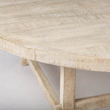 Mercana Rosie Coffee Table Blonde Wood | 48"