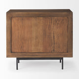 Mercana Grace Accent Cabinet Brown Wood