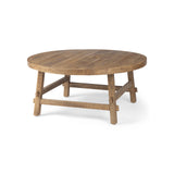 Mercana Rosie Coffee Table Medium Brown Wood | 36"