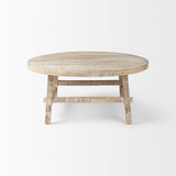 Mercana Rosie Coffee Table Blonde Wood | 36"