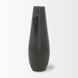 Mercana Kora Vase Dark Metallic | 16.9H