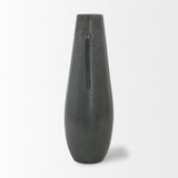 Mercana Kora Vase Dark Metallic | 16.9H