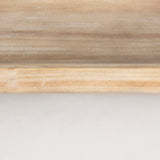 Mercana Carver Trays White-washed Wood | Rectangular