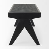 Mercana Arvin Bench Black Wood