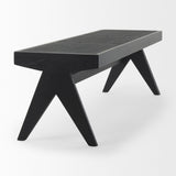 Mercana Arvin Bench Black Wood