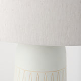 Mercana Javier Table Lamp Light Base | Cream Shade