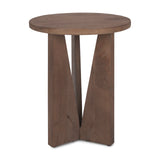 Mercana Mattius Accent Table Medium Brown Wood