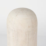 Mercana Knox Wooden Object White Wash | Tall