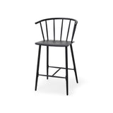 Mercana Colin Bar/Counter Stool Black Metal | Counter