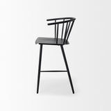 Mercana Colin Bar/Counter Stool Black Metal | Counter