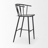 Mercana Colin Bar/Counter Stool Black Metal | Bar