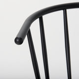 Mercana Colin Bar/Counter Stool Black Metal | Bar