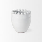 Mercana Basin Vase Off-White | Small