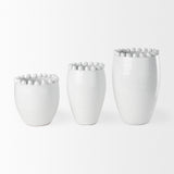 Mercana Basin Vase Off-White | Small