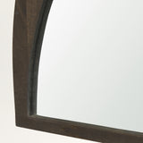 Mercana Celeste Wall Mirror Dark Brown | Small