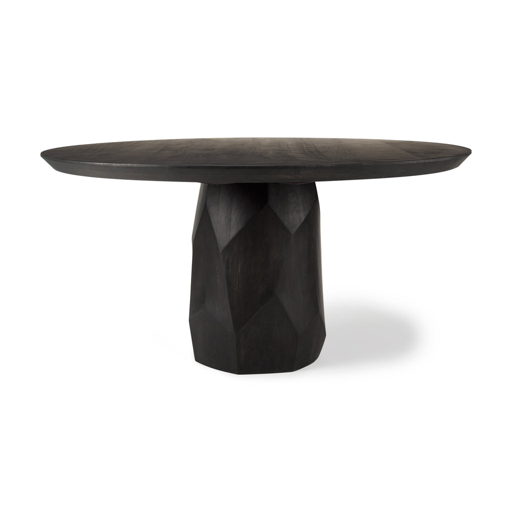 Mercana Fitzgerald Dining Table Brown Wood