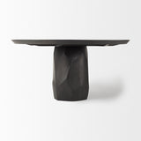 Mercana Fitzgerald Dining Table Brown Wood