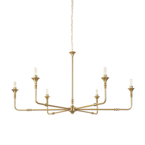 Mercana Gabriel Chandelier Gold Metal | 48