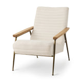 Mercana Grosjean Accent Chair Cream Boucle