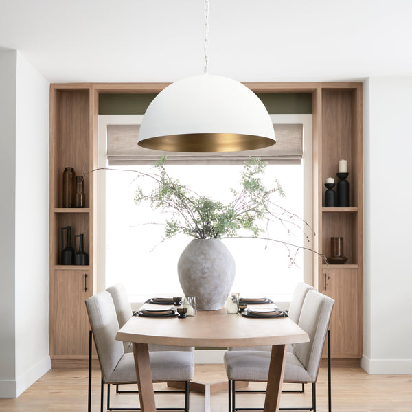 Mercana Juniper Pendant Light White | 36" Round