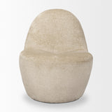 Mercana Beverly Accent Chair Beige Chenille