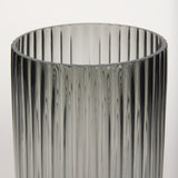 Mercana Dawn Vase Black Glass | Tall