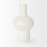 Mercana Heket Vase White Glass | Tall