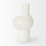 Mercana Heket Vase White Glass | Tall