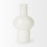 Mercana Heket Vase White Glass | Tall