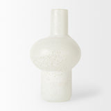 Mercana Heket Vase White Glass | Tall