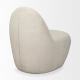 Mercana Beverly Accent Chair Cream Boucle