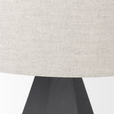 Mercana Piven Table Lamp Black Ceramic