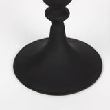 Mercana Haute Candle Holder Black Glass | Small