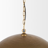 Mercana Karina Pendant Light Brass-tone Metal | 36" Round