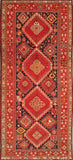 Pasargad Antique Azerbaijan Navy Lamb's Wool Area Rug 012227-PASARGAD