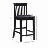 Torino 24 in Craftsman Counter Stool