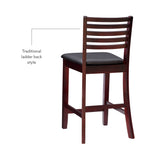 Triena 24 in Ladder Counter Stool