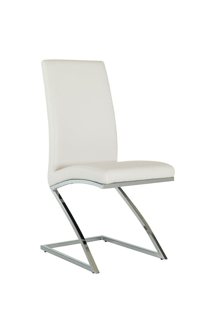 VIG Furniture Angora - Modern White Dining Chair (Set of 2) VGHR3168-WHT