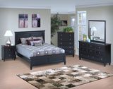 New Classic Furniture Tamarack Twin Bed - Black BB044B-515-FULL-BED