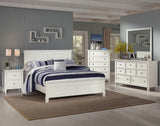 New Classic Furniture Tamarack King Bed - White BB044W-115-FULL-BED