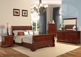 New Classic Furniture Versailles Queen Sleigh Bed BH1040-310-FULL-BED