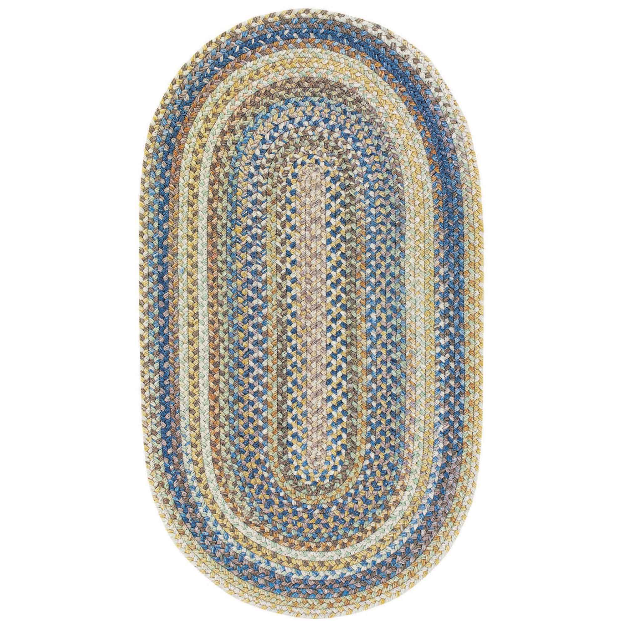 Kill Devil Hill Braided Rug - Timeless Wool Blend Design for Lasting D