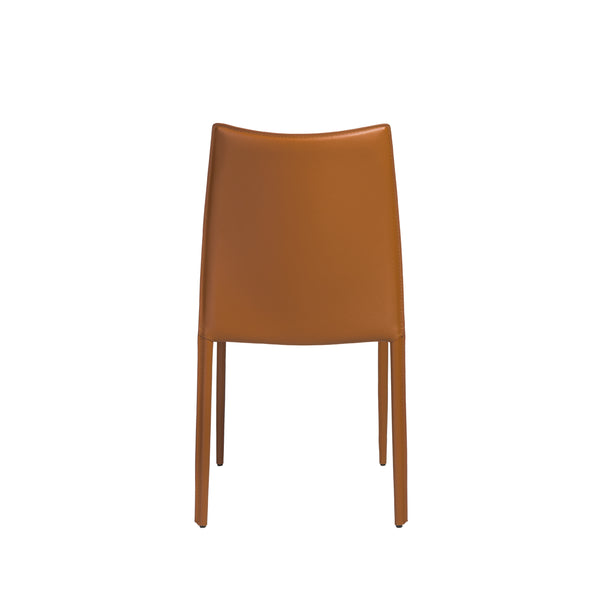 Dalia Stacking Side Chair in Cognac - Set of 2
