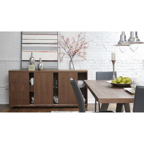 Dalia Stacking Side Chair in Gray - Set of 2