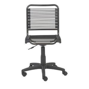 Bungie Low Back Office Chair in Black with Graphite Black Frame and Black Base