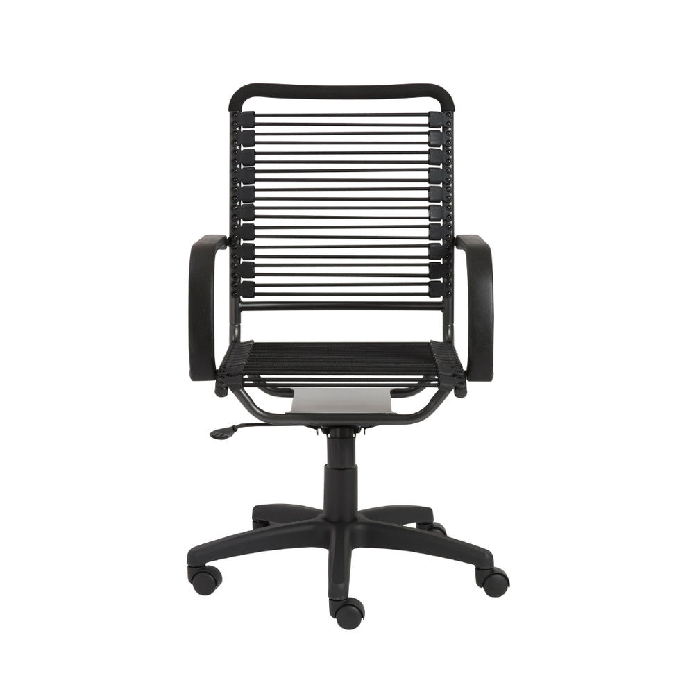 Bungie High Back Office Chair in Black with Graphite Black Frame and Black Base