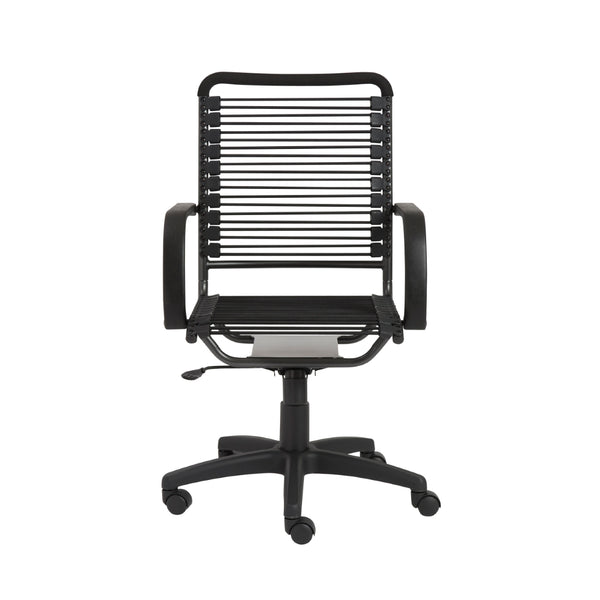 Bungie High Back Office Chair in Black with Graphite Black Frame and Black Base