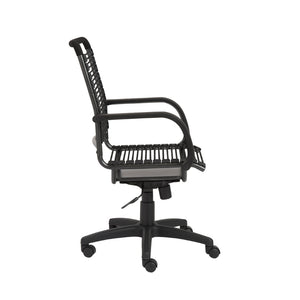 Bungie High Back Office Chair in Black with Graphite Black Frame and Black Base