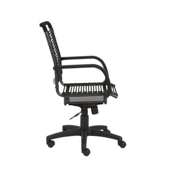 Bungie High Back Office Chair in Black with Graphite Black Frame and Black Base