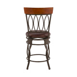 Four Oval Back Counter Stool 24